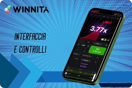 Interfaccia e controlli di Aviator