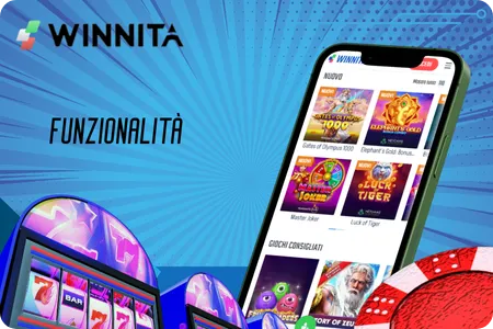 Funzionalità dell’App Winnita
