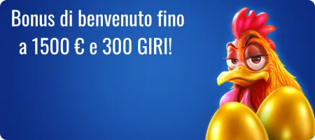 bonus di benvenuto winnita