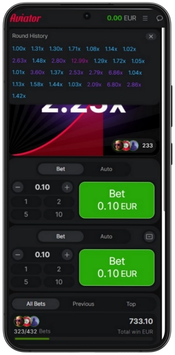 Aviator storia rotonda